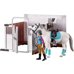 BRUDER Horse Barn Set