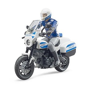 Bruder Scrambler Ducati Αστυνομική Μοτοσικλέτα με Αστυνομικό