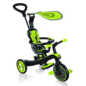 Globber Explorer Trike 4 in 1 Lime Green