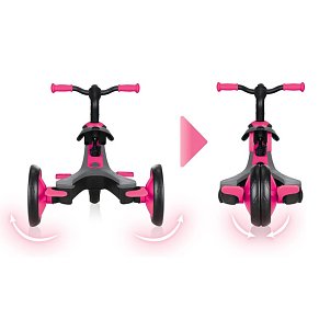 Globber Explorer Trike 4 in 1 Pink