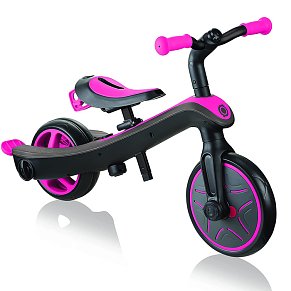 Globber Explorer Trike 4 in 1 Pink