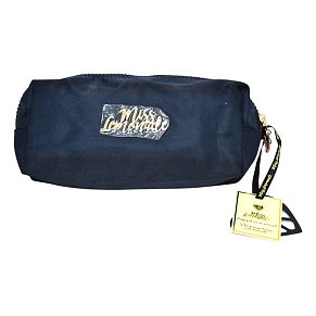 Σχολική κασετίνα Miss Lemonade Glitter Heart Navy