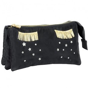 Children's Pencil Case Miss Lemonade Black