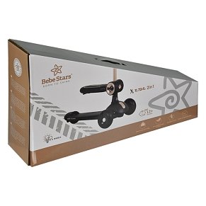 Bebe Stars Πατίνι XRide 2in1 Black