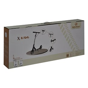 Bebe Stars Πατίνι XRide Black για Παιδιά 8+ Ετών