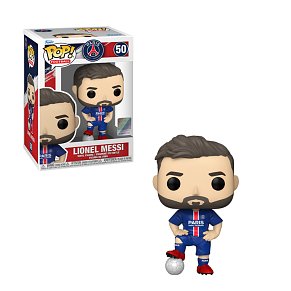 Funko Pop! Football: Paris Saint Germain - Lionel Messi #50 Vinyl Figure