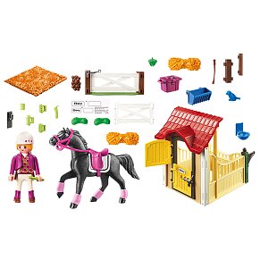 Playmobil Horse Stable with Araber