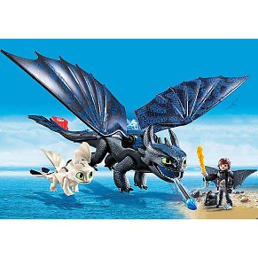 Playmobil Hiccup and Toothless Playset