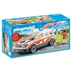 Playmobil Emergency Car with Siren