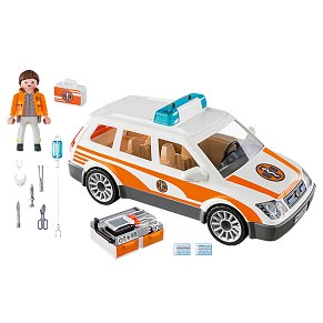Playmobil Emergency Car with Siren