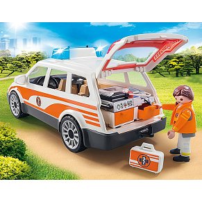 Playmobil Emergency Car with Siren