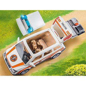 Playmobil Emergency Car with Siren
