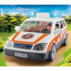 Playmobil Emergency Car with Siren