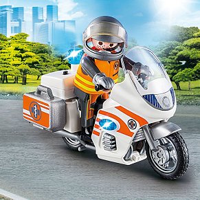 Playmobil Emergency Motorbike