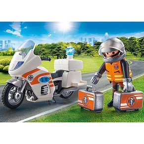 Playmobil Emergency Motorbike