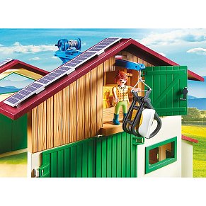 Playmobil Μεγάλη Φάρμα με ζώα και σιλό