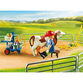 Playmobil Μεγάλη Φάρμα με ζώα και σιλό