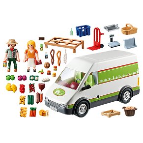 Playmobil Αυτοκινούμενο μανάβικο