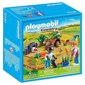 Playmobil Περιφραγμένος χώρος με μικρά ζωάκια