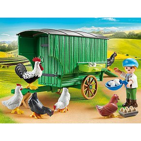 Playmobil Κοτέτσι με ρόδες