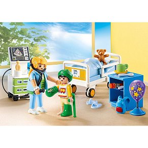 Playmobil Παιδικό Δωμάτιο Νοσηλείας