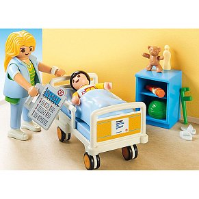 Playmobil Παιδικό Δωμάτιο Νοσηλείας