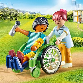 Playmobil Patient in Wheelchair
