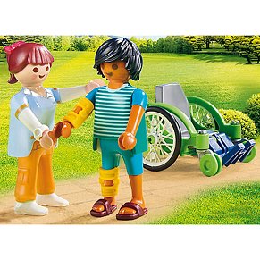 Playmobil Patient in Wheelchair