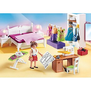 Playmobil Υπνοδωμάτιο με Ατελιέ ραπτικής