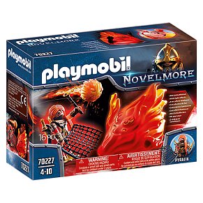 Playmobil Φύλακας του Μπέρναμ με Πύρινο Στοιχειό