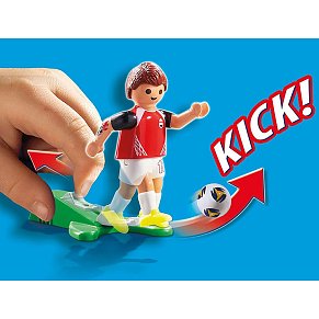 Playmobil Γήπεδο ποδοσφαίρου-Βαλιτσάκι