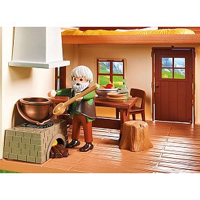 Playmobil Η Χάιντι με τον παππού της στην καλύβα τους