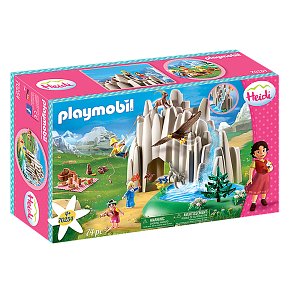Playmobil Η Χάιντι, ο Πέτερ και η Κλάρα στην Κρυστάλλινη Λίμνη