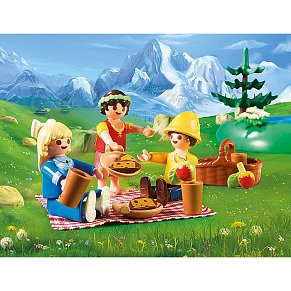 Playmobil Η Χάιντι, ο Πέτερ και η Κλάρα στην Κρυστάλλινη Λίμνη