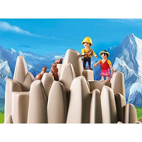 Playmobil Η Χάιντι, ο Πέτερ και η Κλάρα στην Κρυστάλλινη Λίμνη