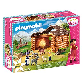 Playmobil Ο Πέτερ και η γιαγιά στη στάνη με τις κατσικούλες του