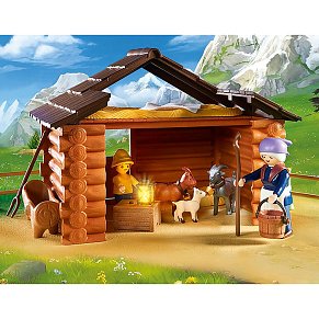 Playmobil Ο Πέτερ και η γιαγιά στη στάνη με τις κατσικούλες του