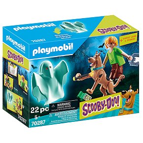 Playmobil SCOOBY-DOO! Ο Σκούμπι και ο Σάγκι με ένα φάντασμα