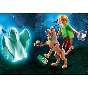 Playmobil SCOOBY-DOO! Ο Σκούμπι και ο Σάγκι με ένα φάντασμα