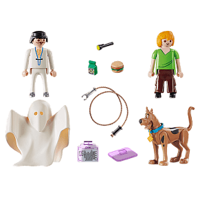 Playmobil SCOOBY-DOO! Ο Σκούμπι και ο Σάγκι με ένα φάντασμα
