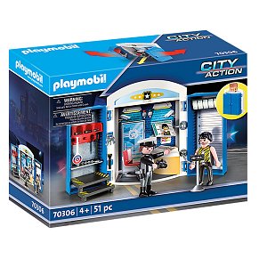 Playmobil Play Box "Αστυνομικό Τμήμα"