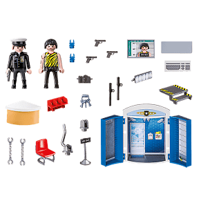 Playmobil Play Box "Αστυνομικό Τμήμα"