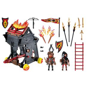 Playmobil Burnham Raiders Fire Ram