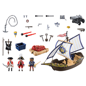 Playmobil Redcoat Caravel