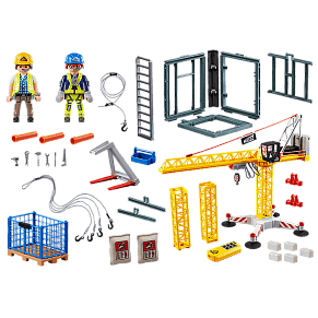Playmobil RC Crane with Building Section