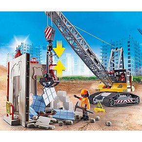 Playmobil Cable Excavator with Building Section