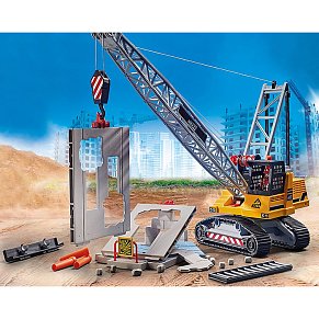 Playmobil Cable Excavator with Building Section