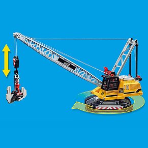 Playmobil Cable Excavator with Building Section
