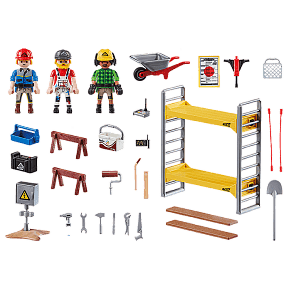 Playmobil Scaffolding with Workers