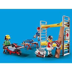 Playmobil Scaffolding with Workers